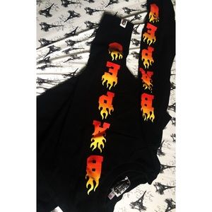 Authentic Fire Bape long sleeve shirt